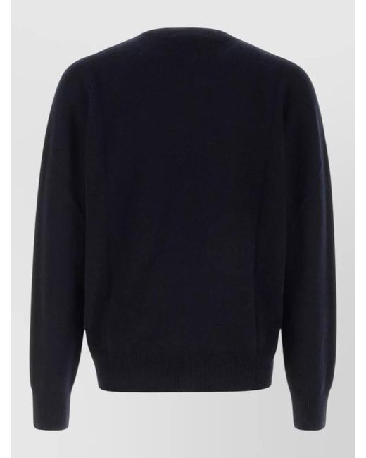 The Row Blue Cashmere Jumper for men