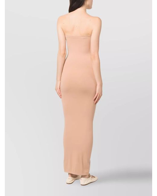 Wolford Multicolor Strapless Jersey Maxi Dress