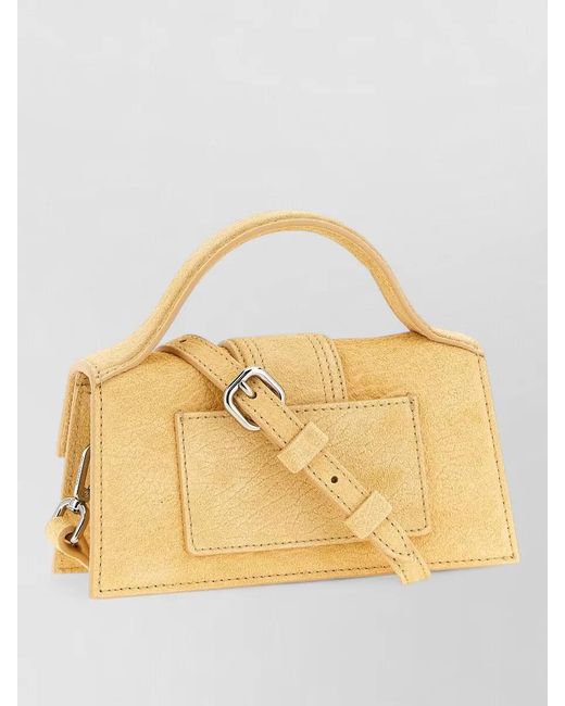 Jacquemus Metallic Le Bambino Leather Mini Bag