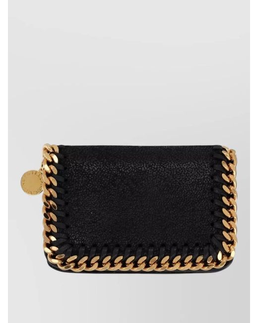 Stella McCartney Black Falabella Cardholder