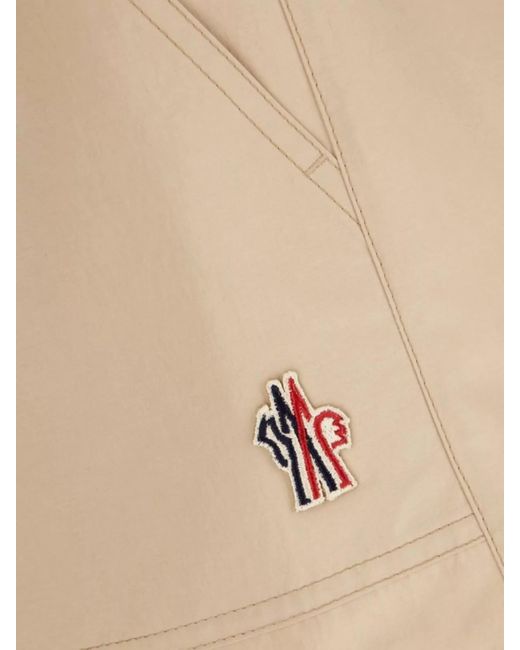 Moncler Natural Knee-Length Shorts