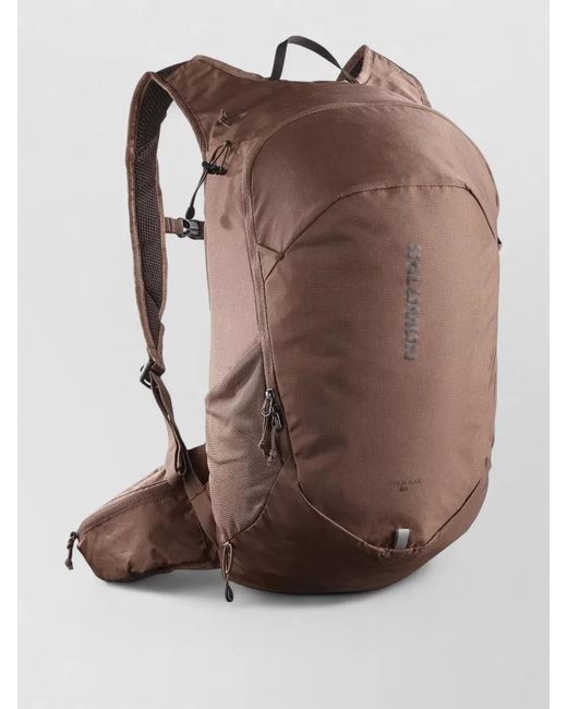 Salomon Brown Trail Daypack 20 Adjustable Straps