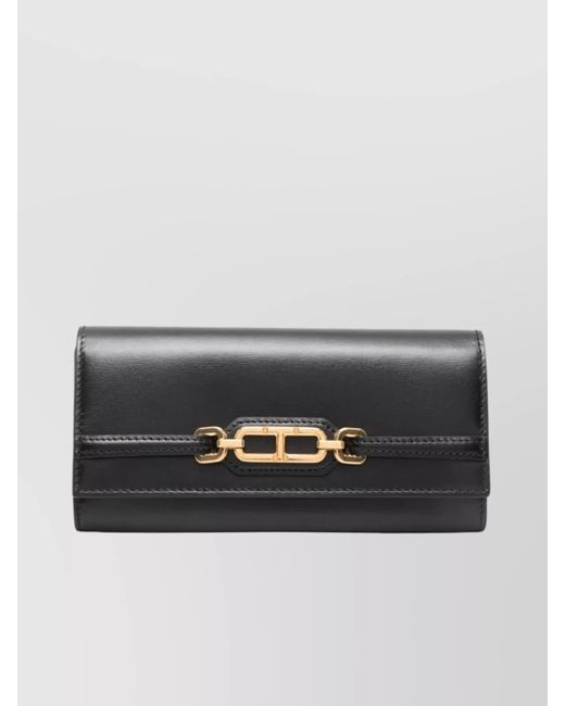 TOM FORD レディース 長財布 Whitney Continental wallet Tom Ford Whitney Palmellato Continental Wallet in Gray | Lyst