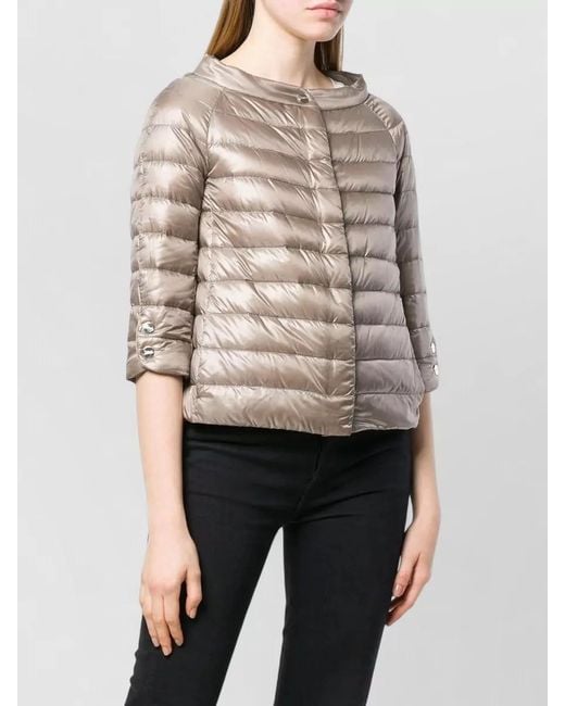 Herno Natural Single Breasted Coat