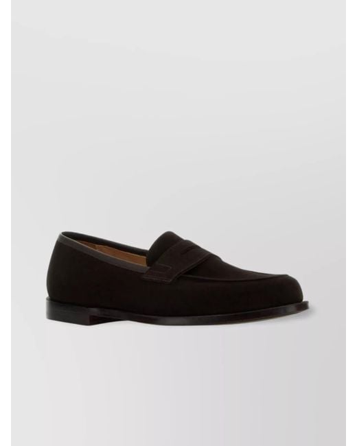 Crockett and Jones Black Grantham 2 Loafers for men
