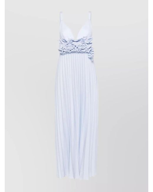 P.A.R.O.S.H. White Maxi Dress
