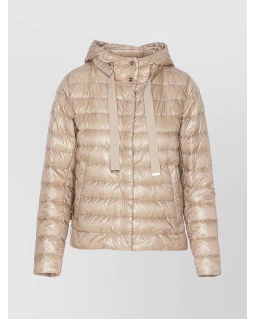 Herno Natural Down Hooded Puffer Jacket