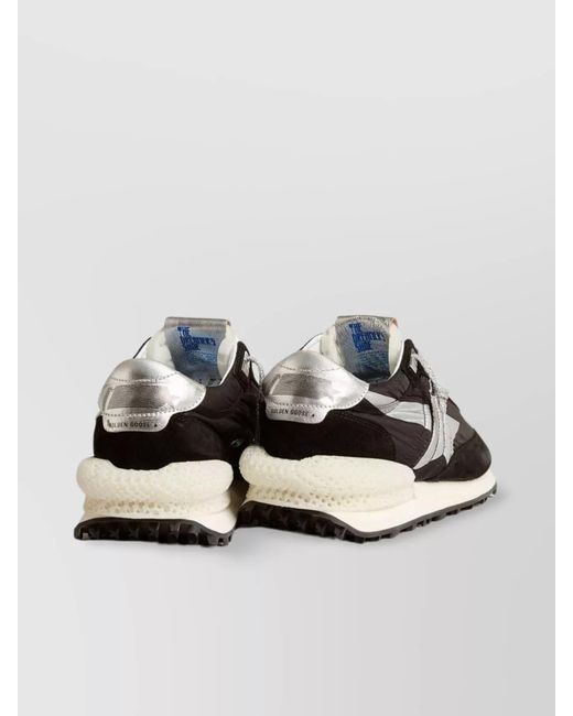 Golden Goose Deluxe Brand Black Leather Low-Top Sneakers