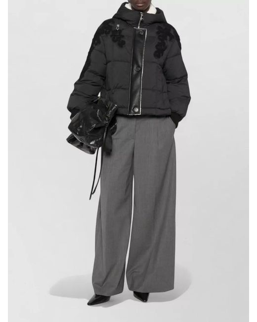 ERMANNO FIRENZE Black Down Puffer Coat