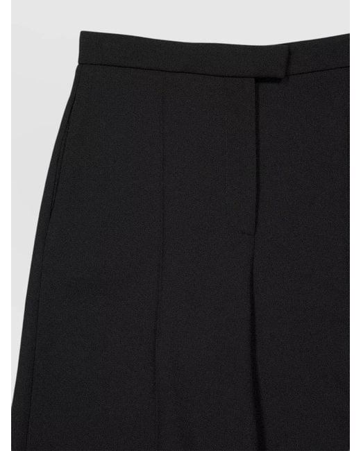Valentino Garavani Blue Tailored Bermuda Shorts Featuring Multiple Pockets