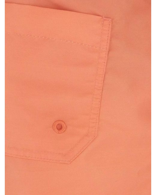 Marcelo Burlon Pink Polyester Swim Shorts for men