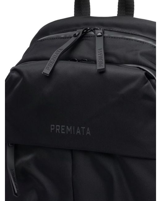 Premiata Blue Nylon Backpack for men