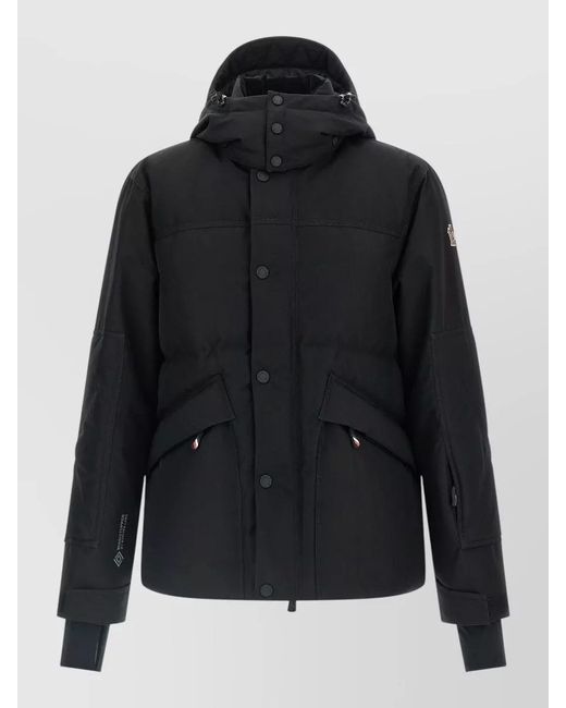 Moncler Black Down Quilted Puffer Jacket for men