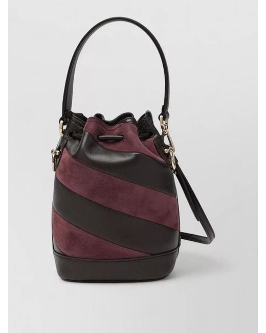 Fendi Multicolor Bucket Bag Adjustable Strap Top Handle