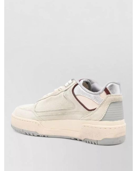 Golden Goose Deluxe Brand Natural Sneakers Nabuk Upper Rubber Star Heel