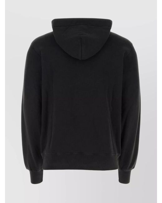 Ambush Black Cotton Oversized Hoodie for men