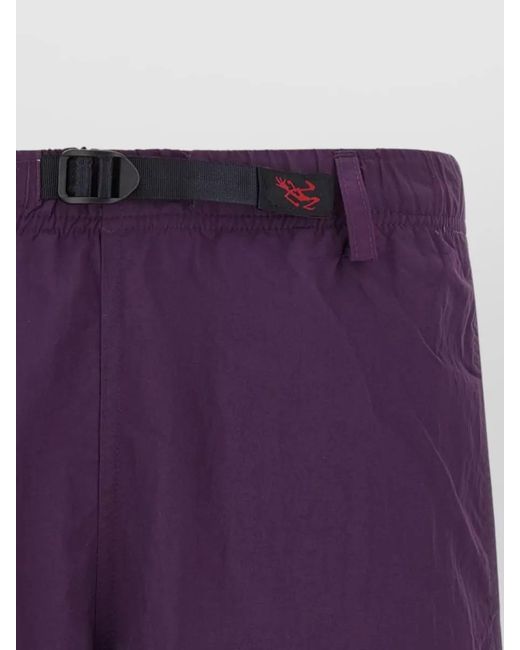 Gramicci Purple G Short Bermuda Shorts Back Side Pockets for men