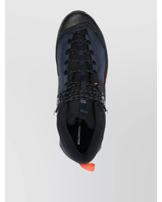 Salomon Blue Ankle Support Boots Pull Tab Design for men