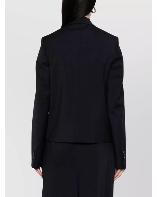 Loewe Blue Wool Single-Breasted Blazer