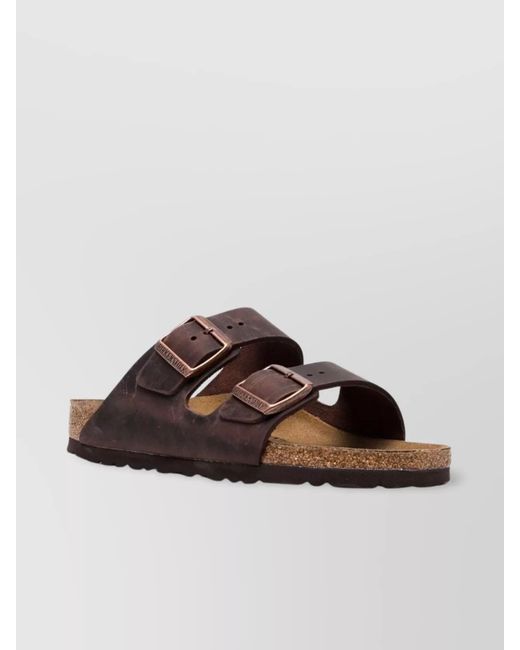 Birkenstock Brown Leather Sandals