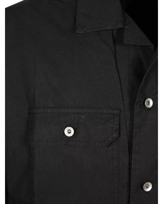 Rick Owens Black Magnum Tommy Shirt for men