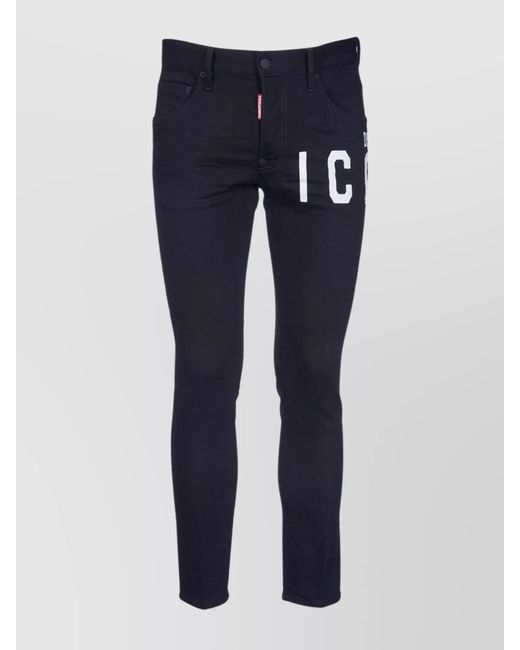 DSquared² Blue Denim Skinny Trousers for men