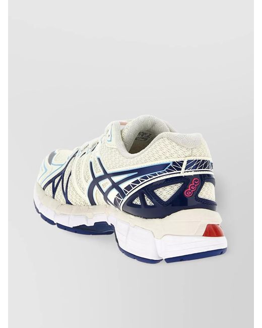 Asics Blue Synthetic Low-Top Sneakers for men