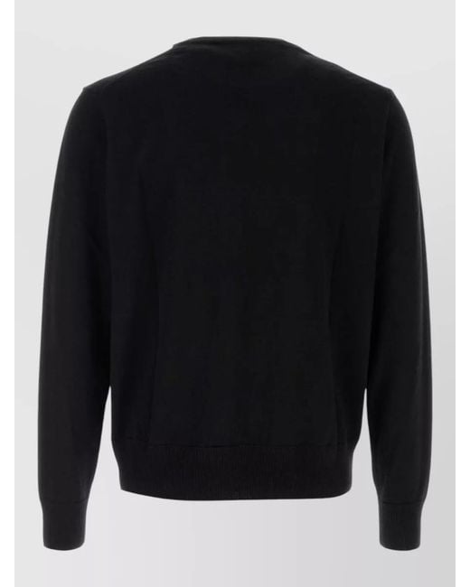 Vivienne Westwood Black Alex Wool Sweater Crew Neck for men