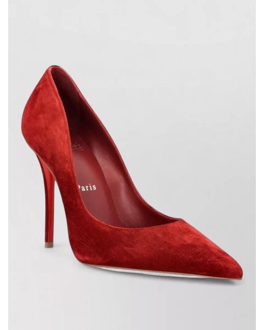 Christian Louboutin Red Velvet Miss Z Pumps