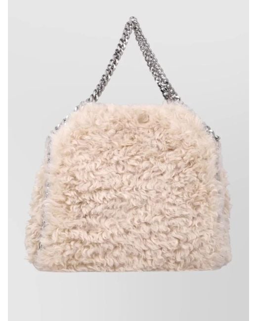 Stella McCartney Natural Falabella Mini Shoulder Bag