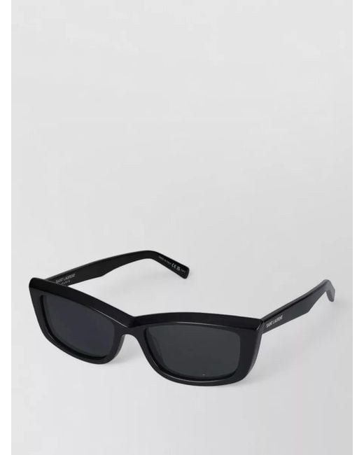 Saint Laurent Black Sunglasses Sl 658 001 Rectangular Frame