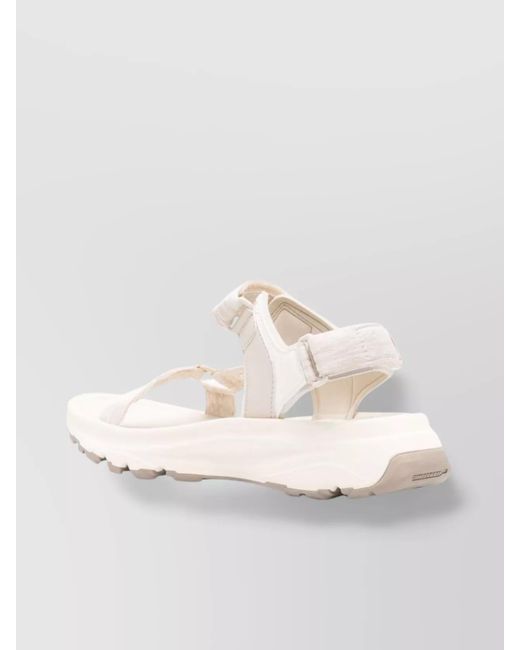 Timberland White Stitched Backstrap Sandal Motion Dune