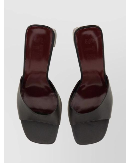 Staud Multicolor Leather Sandals