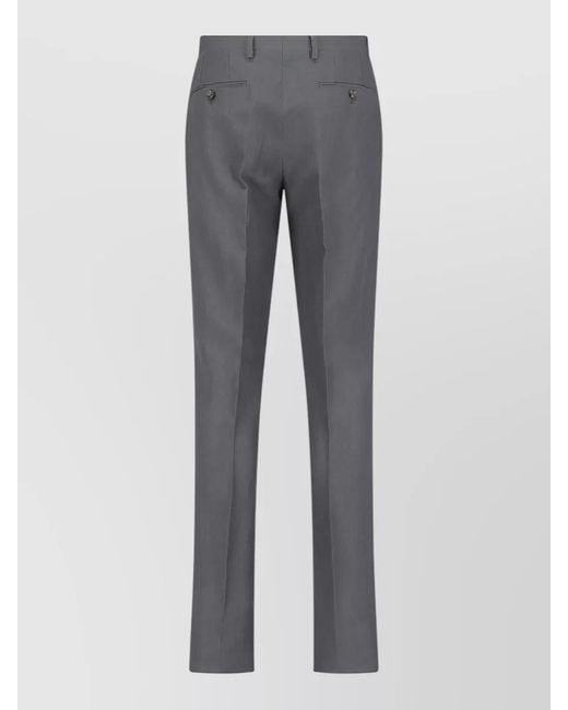 Lardini Gray Linen Suit for men