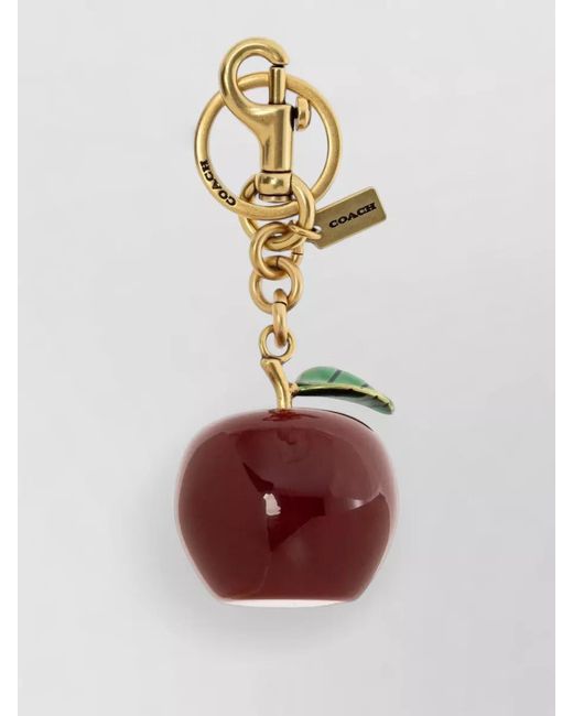 COACH Multicolor Resin Apple Charm