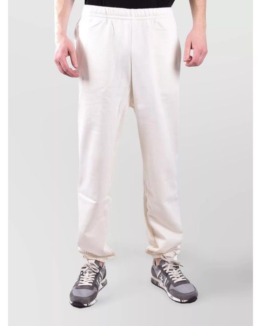 Fred Perry Pink Cotton Track Pants for men