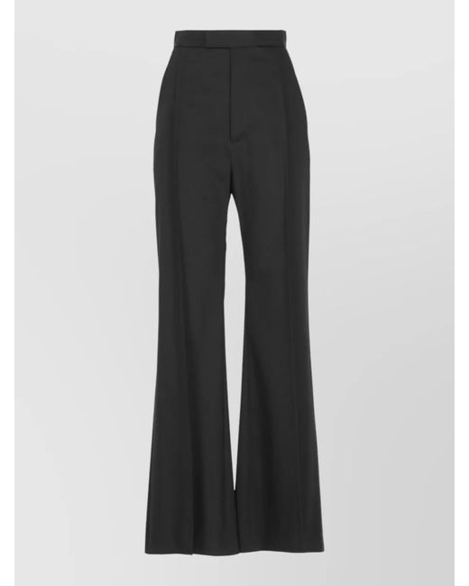 Vivienne Westwood Black Virgin Wool Flared Trousers