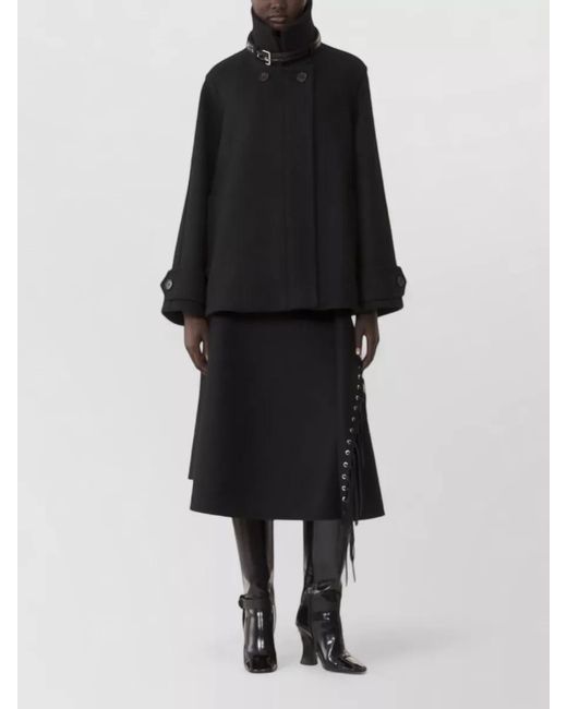 Lanvin Black Wool Coat