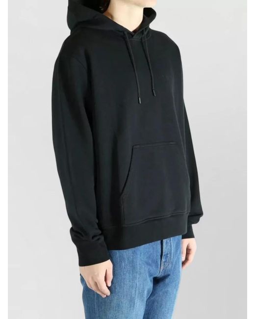 Givenchy Black Couture Seam Regular Fit Graphic Hoodie for men