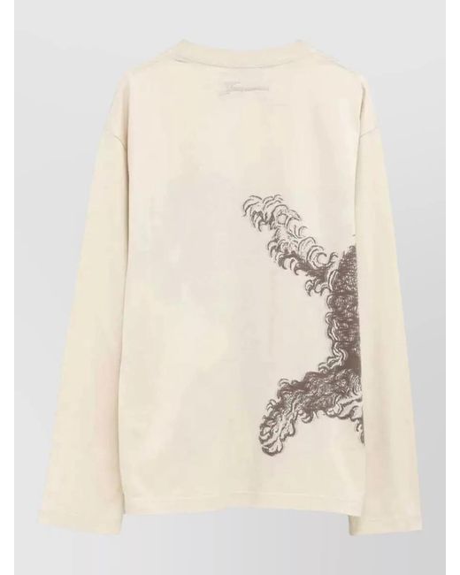 Jacquemus Natural Cotton T-Shirt for men