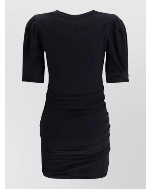 Isabel Marant Black Cotton Mini Dress