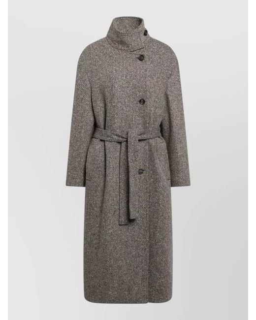 Brunello Cucinelli Gray Fitted Jacket