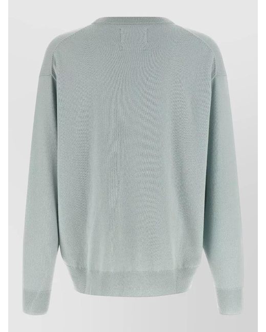 Extreme Cashmere Gray April Number 476 Knitwear Crewneck Long Sleeves for men