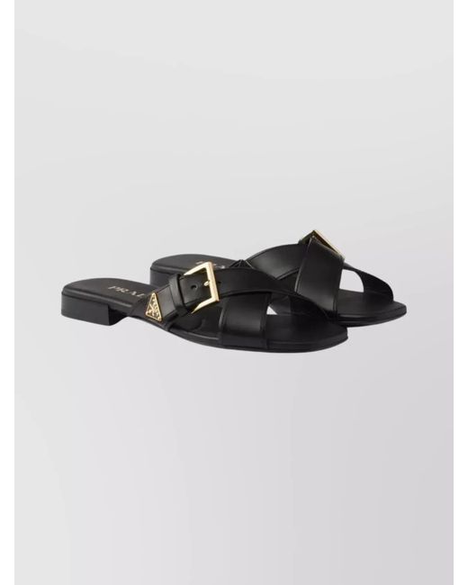 Prada Black Sandals