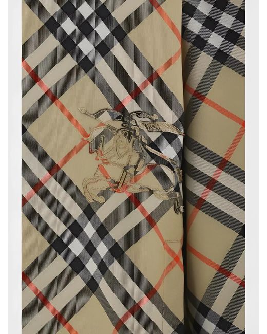 Burberry White Embroidered Reversible Jacket for men