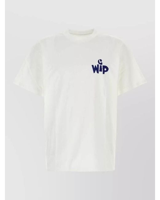 Carhartt White Organic Cotton Short-Sleeve T-Shirt for men