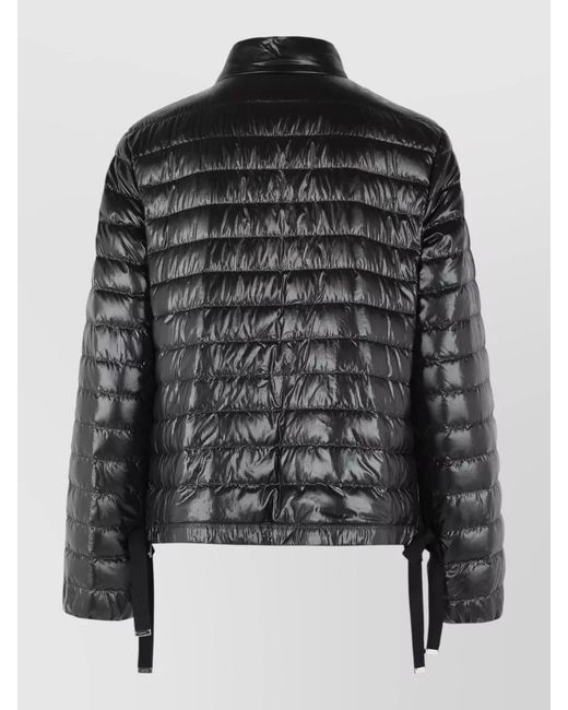 Moncler Black 'Azalee' Short Polyamide Down Jacket
