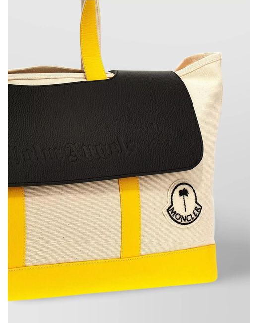 Moncler Genius Yellow Palm Angels X Tote Bag for men