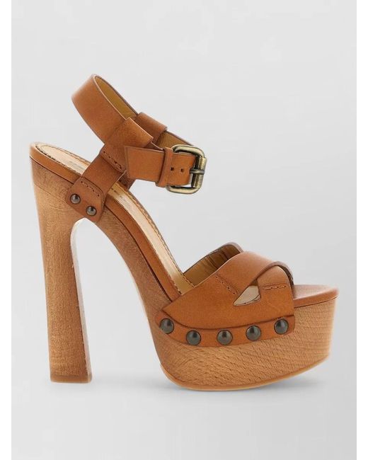 DSquared² Multicolor Leather Sandals