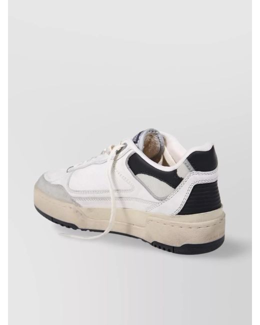 Golden Goose Deluxe Brand Metallic Leather Low-Top Sneakers